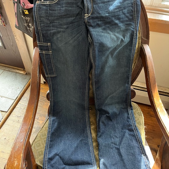 Ariat jeans, size 31R, dark wash. Brand new with tags! - Picture 2 of 3